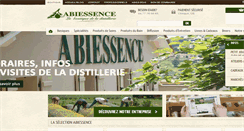 Desktop Screenshot of abiessence.com